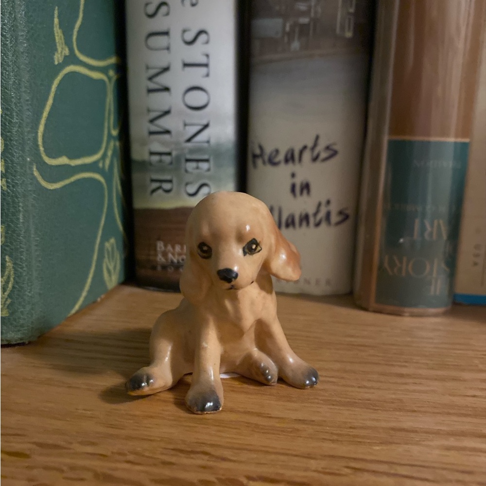 Vintage cocker spaniel figure